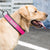 Custom Engraved Pet Collar Nylon Collar Pink-White Word