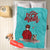 Custom Dog Blanket Cartoon Blanket Gift for Her - Red
