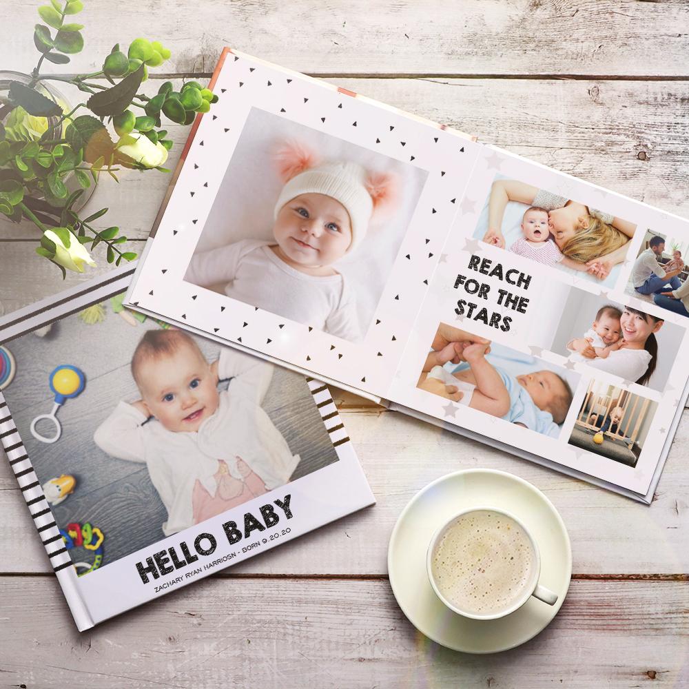 Custom Photo Book Design Baby Online Photo Album for Newborn - 3 Size