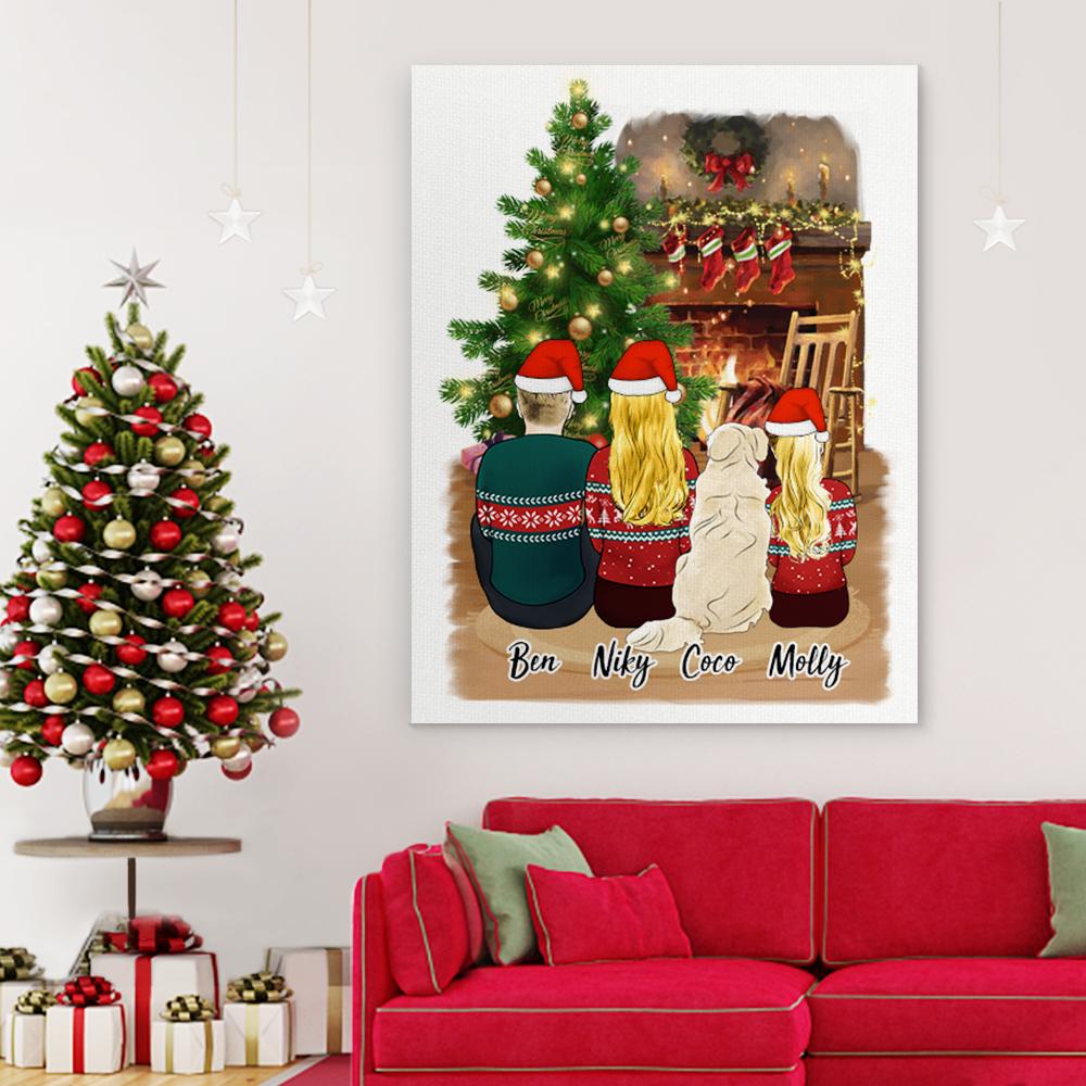 Custom Canvas Vertical - Christmas Art Prints