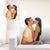 Warm Gifts Custom Couple Pillow, Personailzed Face Pillow, 3D Portrait Pillow