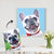 Cartoon Pet Portraits Custom Pet Canvas Prints -Pet Portrait Artist-DIY Frame Gifts