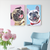 Hamster Portraits Canvas Custom Pet portraits Canvas-Custom Canvas Print-DIY frame Gift