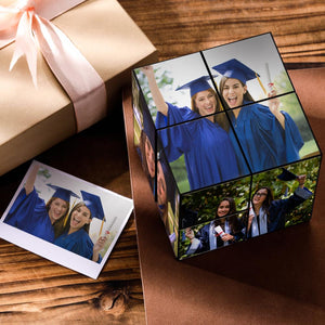 Custom Photo Rubik's Cube - DIY Magic Folding |  Best Graduation Gift