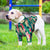 Custom Face Hawaiian Dog Shirt Personalized Dark Green Pet Beach Flowers Shirt Clothes Gift for Pets