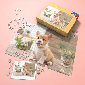 Custom Pet Puzzle Custom Photo Puzzle - Cute Dog
