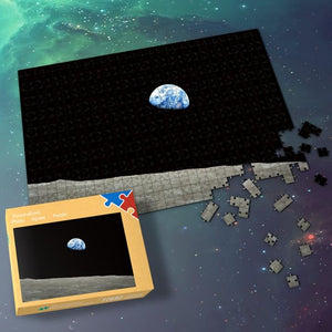 Space Jigsaw Puzzle 1000 Pieces Universe Puzzle Indoor For Family - Night Earth