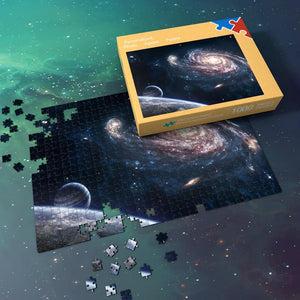 Space Jigsaw Puzzle Universe 1000 Pieces Best Gifts For Family - Mysterious Milky Way Galaxy