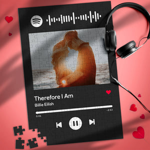 Photo Spotify Music Code Puzzle - Valentine's Gift