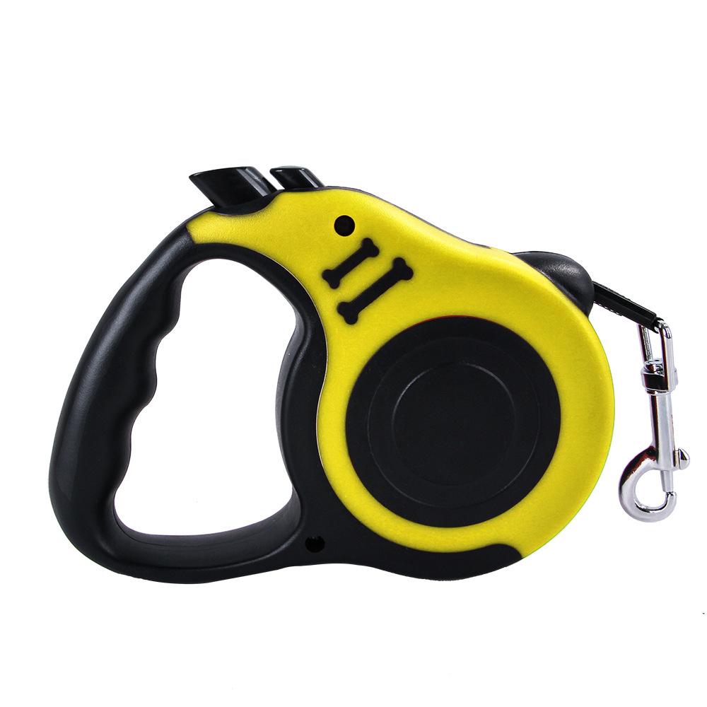 High Quality Durable Automatic Retractable Pet Leash for Large/Small Dog & Cat Yellow