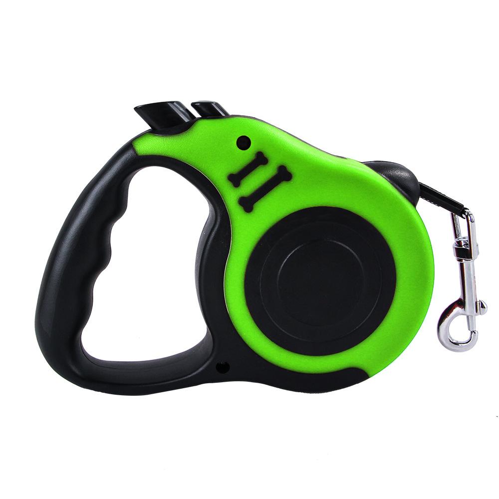 High Quality Durable Automatic Retractable Pet Leash for Large/Small Dog & Cat Green
