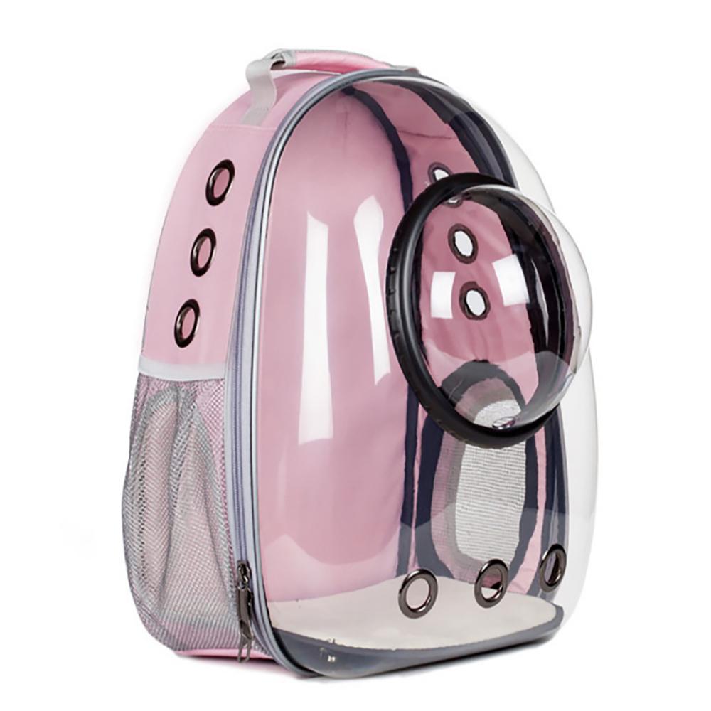 Pet Carrier Backpack Pet Bag Pink