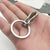 Dog Tag Clip Alloy Buckle + Key Ring