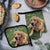 Custom Photo Oven Glove with Text Oven Mitts & Pot Holders Lovely Dog