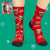 Custom Face Socks Add Pictures Christmas Socks - Merry Christmas