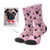 Custom Pet Dog Socks Ice Cream - Myfacesocksuk
