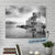 Street Sign Canvas Custom Name Gray Dock Wall Decoration Canvas Painting With Frames-DIY Frame