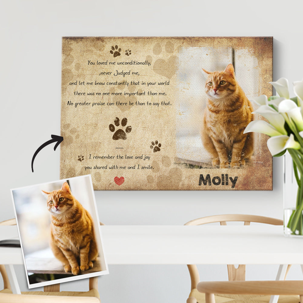 Custom Picture Frame Cat Memorial Gifts
