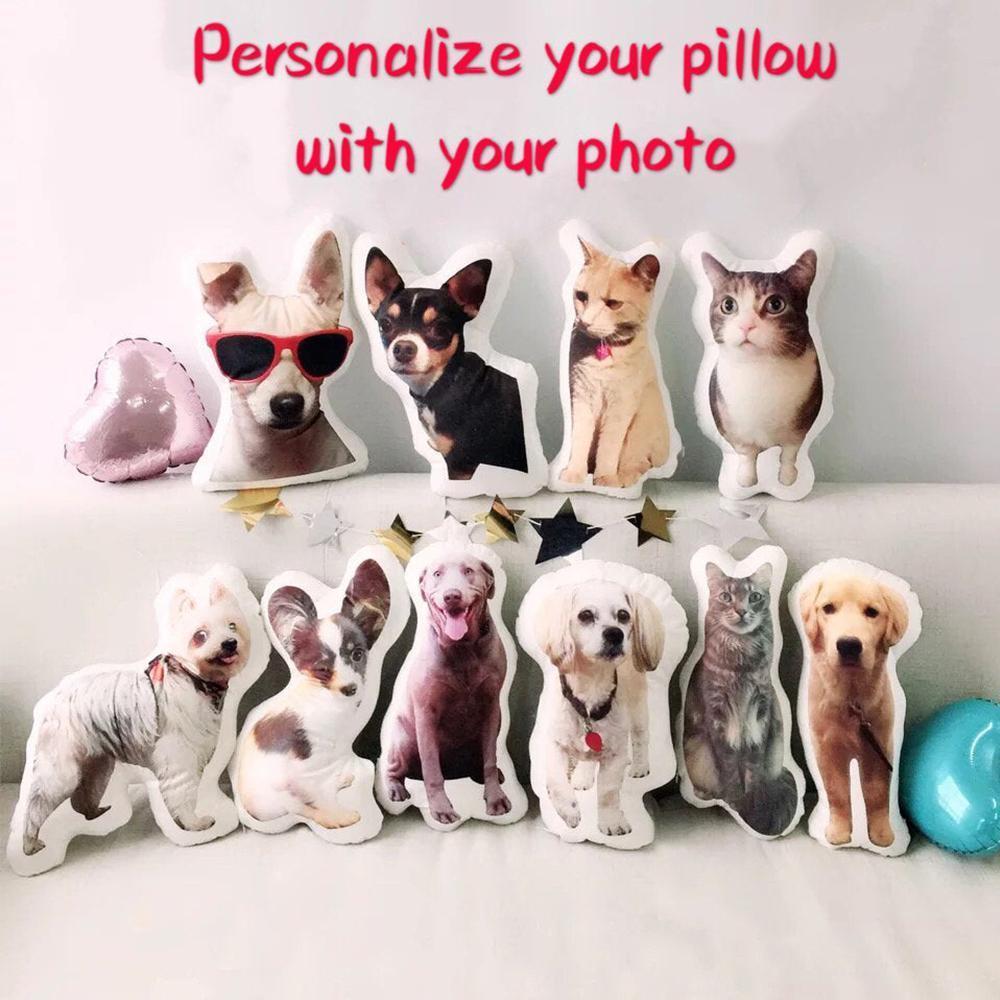 Custom Pet Photo Pillow 