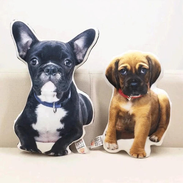 3D Dog Shape Pillow Custom Unique Gift For Your Friends