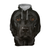 3D Graphic Men's Pullover Hoodie Dog Patterned Dog Hoodies Long Sleeve Black