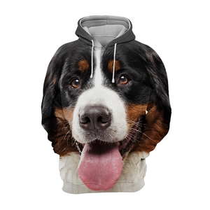 Hoodie 3D Graphic Dog Sweatshirt Unisex Dog Patterned Hooded Long Sleeve
