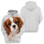 Men's Pullover Hoodie Dog Patterned 3D Graphic Dog Hoodies Long Sleeve