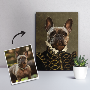 The Centuries Custom Dog Portraits Canvas - Unique Gift