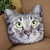 Custom Cats Photo Pillow  With Cat's Body OR Face For Yourself